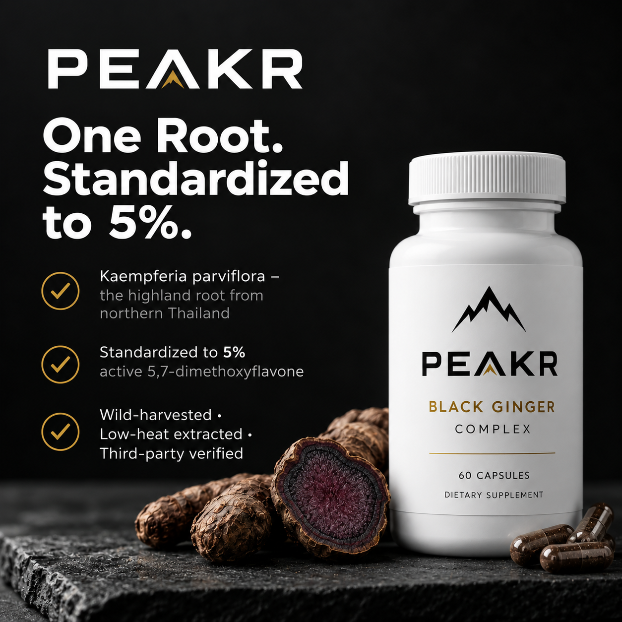 Peakr™ – Black Ginger Complex