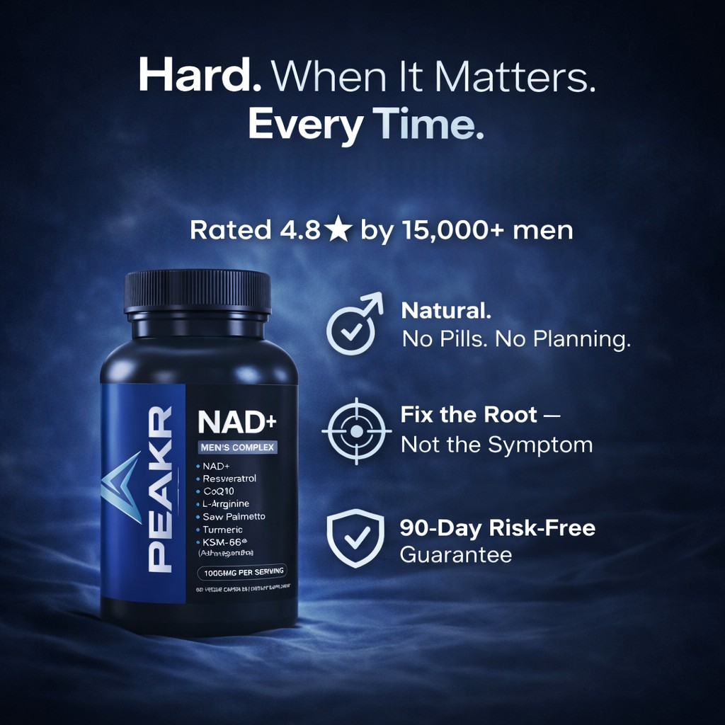PEAKR™ Men’s NAD+ Vitality Complex